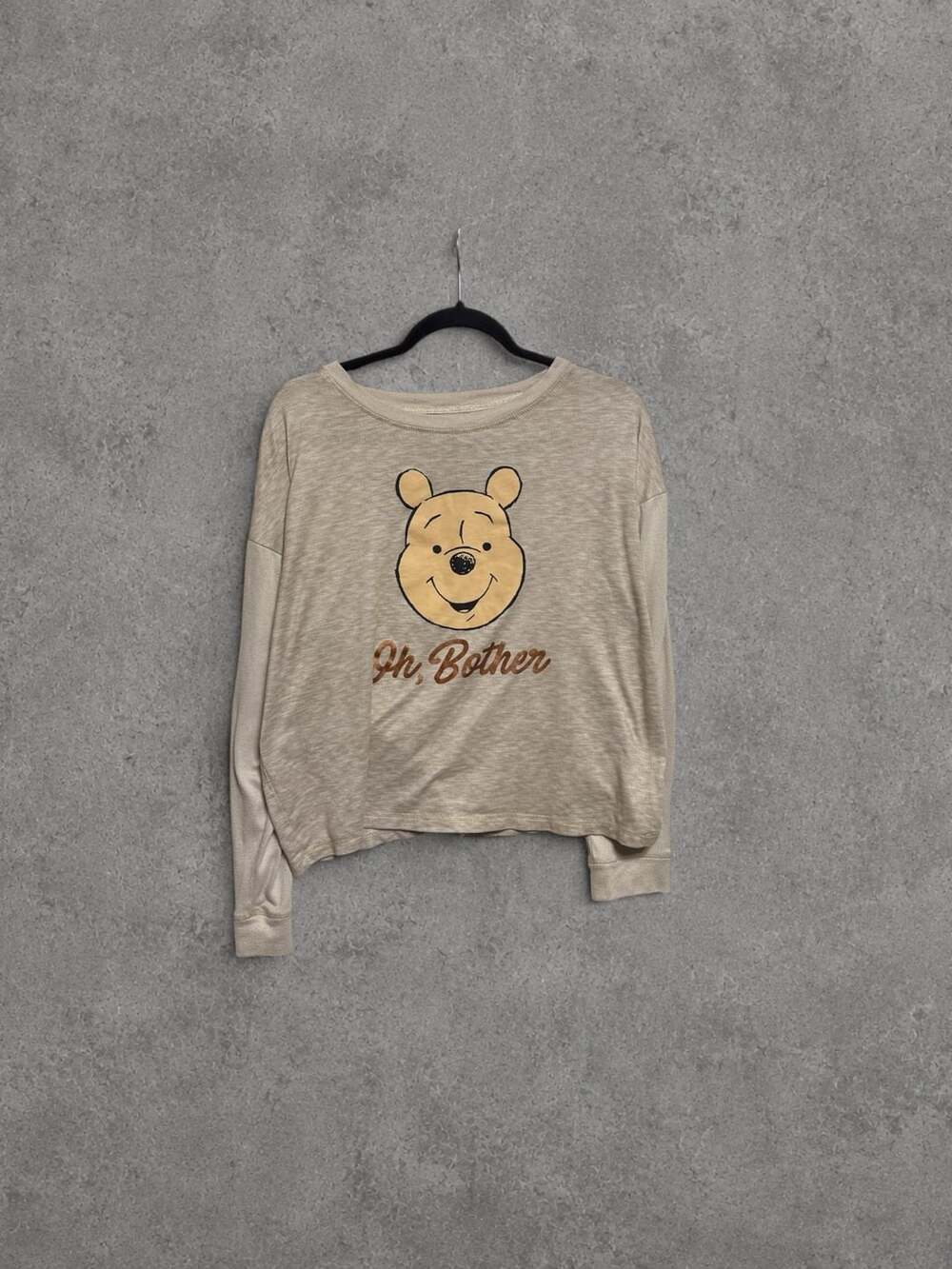 Disney Winnie the Pooh Oh Bother French Terry Long Sleeve